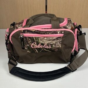 Cabelas Camouflage and Pink Backpack